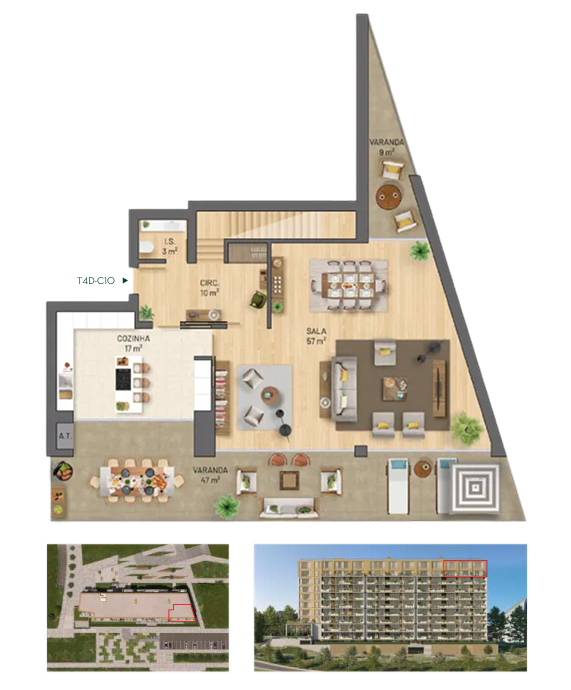 Sky Villas Floor Plan - 1st Floor