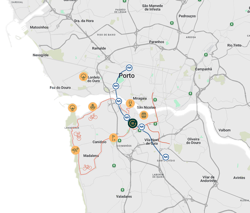 Vintage 18 location in Gaia